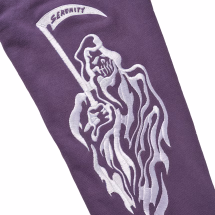 Serenity Reaper Thermal Lined Zip Up - Faded Purple