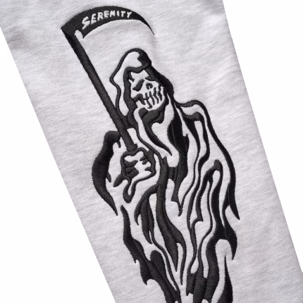 Serenity Reaper Thermal Lined Zip Up - Heather Grey