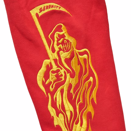 Serenity Reaper Thermal Lined Zip Up - Red