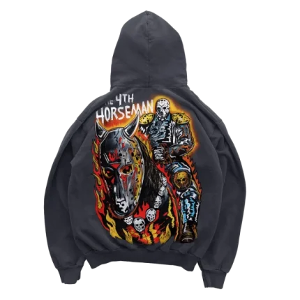 4th Horseman Stone Washed Hoodie
