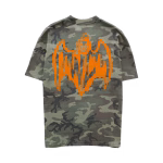 Bat Reaper T-Shirt - Faded Woodland Camo