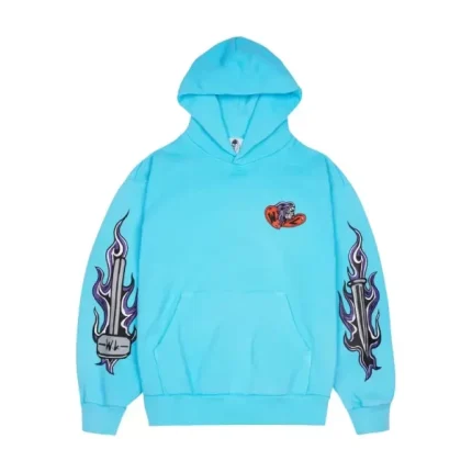 Final Friday Hoodie Sunfaded Blue