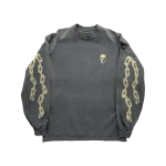 Chain Reaper Long Sleeve T-Shirt – Charcoal