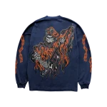 Chain Reaper Long Sleeve T-Shirt – Navy