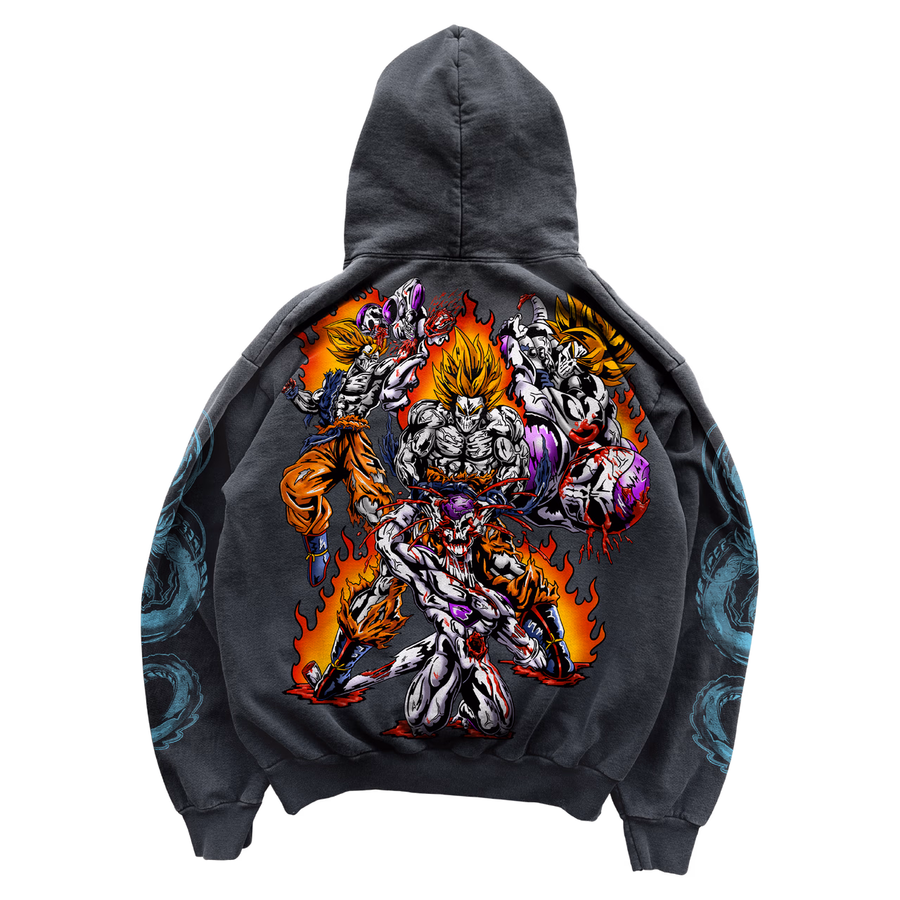 Epic Battle Hoodie - Vintage Black Epic Battle Hoodie - Vintage Black