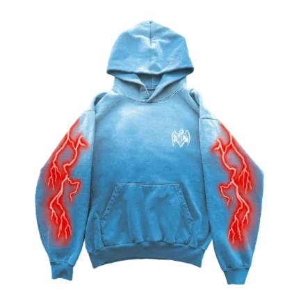 Final Friday Hoodie Sunfaded Blue