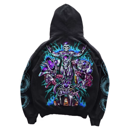 Freeze Man Hoodie - Black