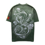 Monster Force T-Shirt - Sunfaded Green
