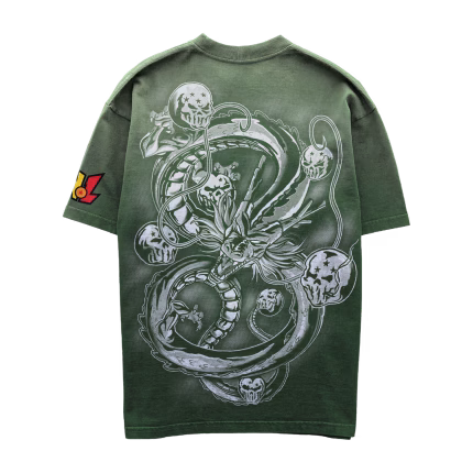 Monster Force T-Shirt - Sunfaded Green