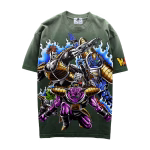 Monster Force T-Shirt - Sunfaded Green