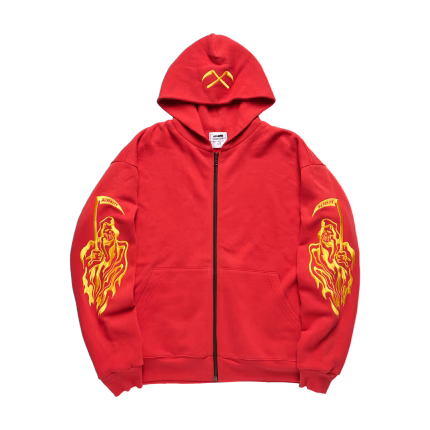 Serenity Reaper Thermal Lined Zip Up - Red