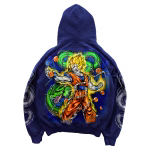 Super Dragon Man Hoodie - Blue