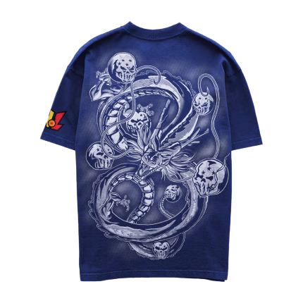 Super Dragon Man T-Shirt - Blue