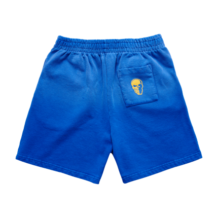 Warren Lotas Golden State Warriors Flaming Skull Shorts