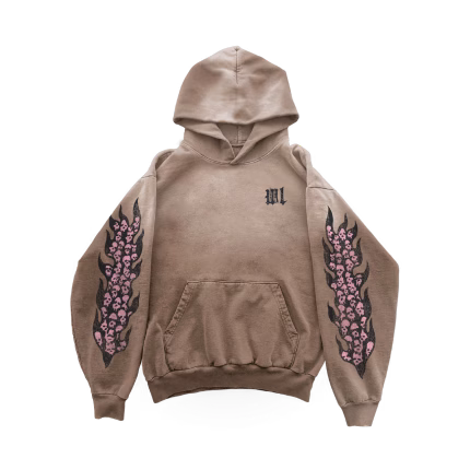 Catacombs Hoodie - Faded Trendy Brown