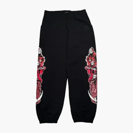 Warren Lotas S3 Reapers Sweatpants Black/Red