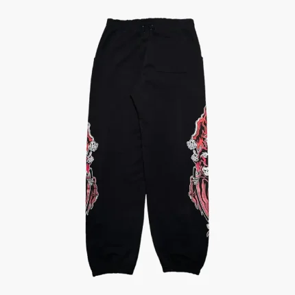 Warren Lotas S3 Reapers Sweatpants Black/Red