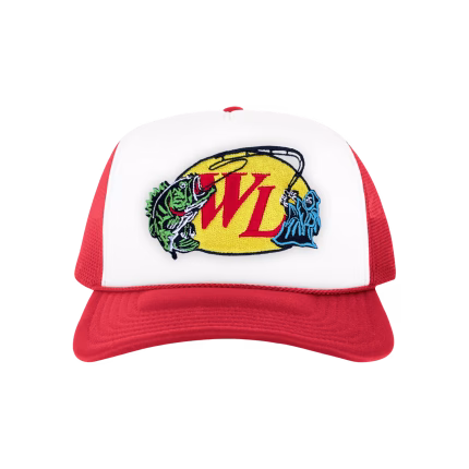 Reelin' Reaper Foam Trucker Hat - Red