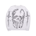 Arsenal Skull Long Sleeve T-Shirt