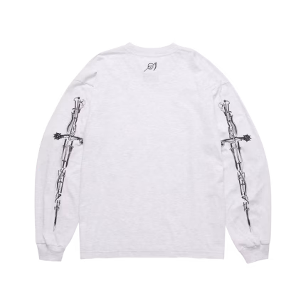 Arsenal Skull Long Sleeve T-Shirt